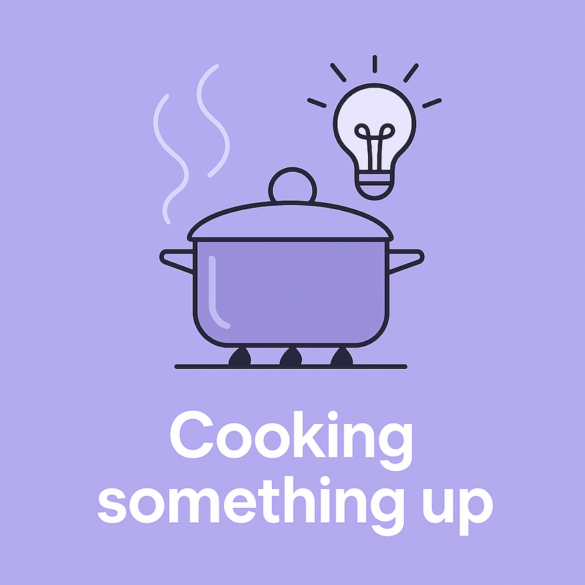 Cooking something up